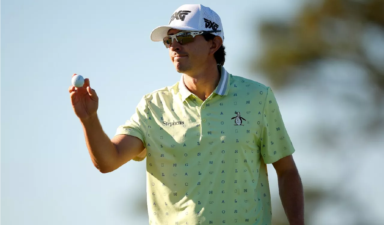 Nicolás Echavarría, líder del Valspar Championship en la PGA