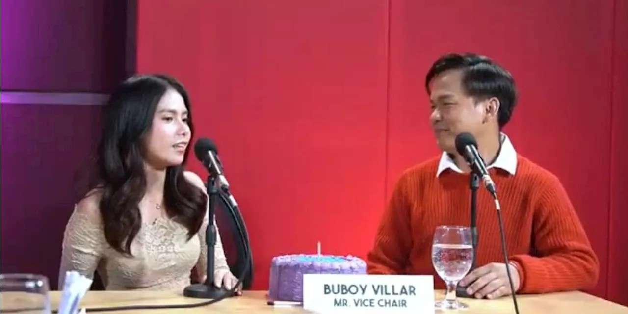 Buboy Villar reveals he has a child with non-showbiz GF