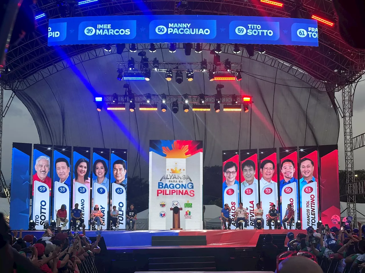 Marcos urges support for Alyansa’s 11 Senate bets, omits Imee