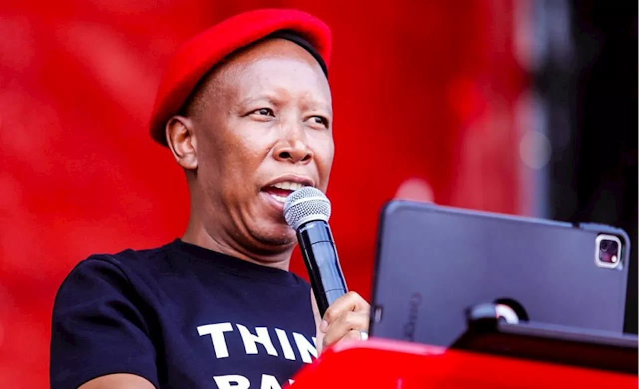 Malema accuses GNU of preserving poverty among black people - SABC News - Breaking news, special reports,