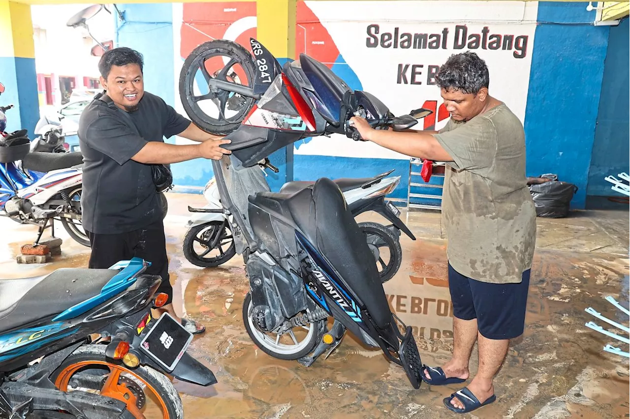 Several areas hit by floods for the first time