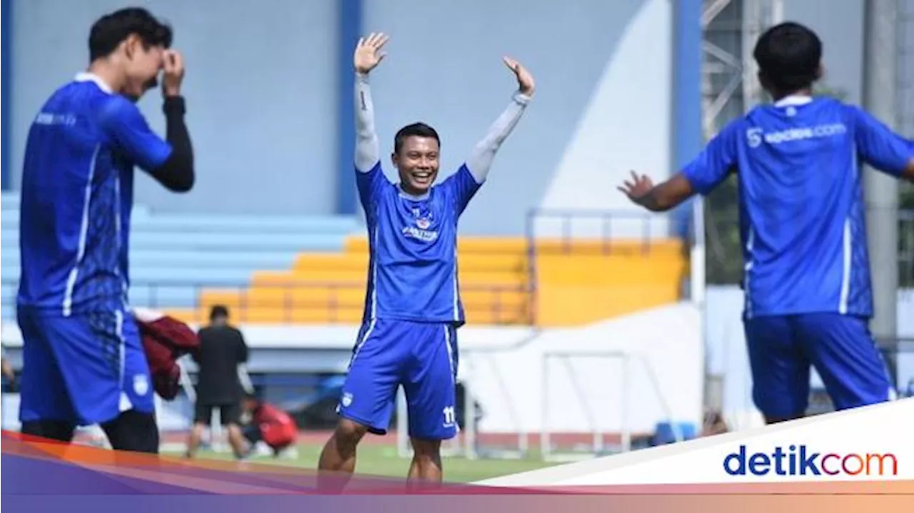 Senangnya Dedi Kusnandar Gabung Latihan Persib Lagi usai Cedera Horor