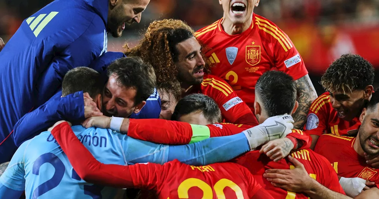 España le ganó por penales un partidazo a Países Bajos y se metió a las semis de la Nations League