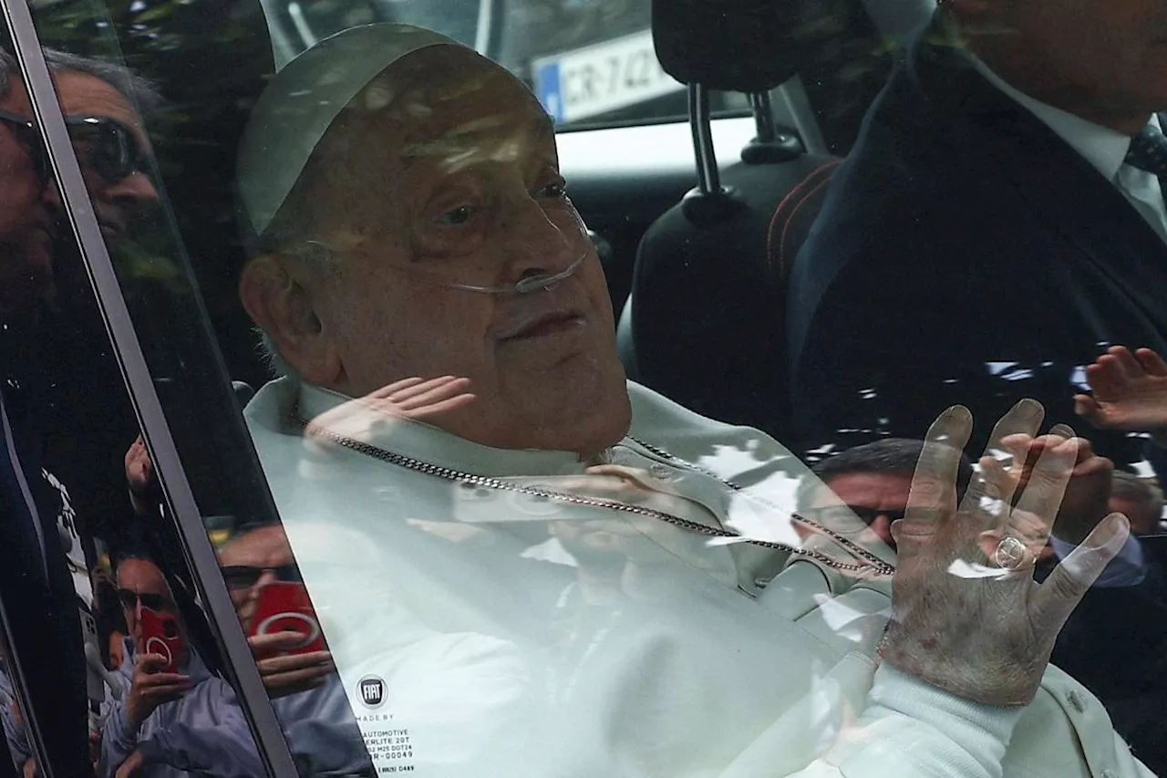 Pope Francis, nakalabas na ng ospital