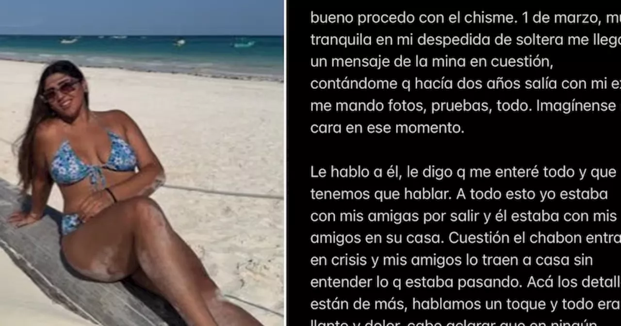A días de casarse, se enteró lo peor: su ex llevó a la amante a la cancha y el club tuvo un gran gesto