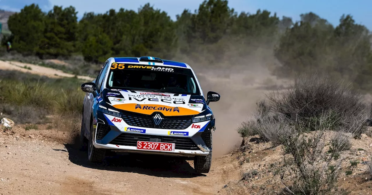El cordobés Fernando Daparte hizo un buen debut en el Rally Altos de Lorca y ganó su clase