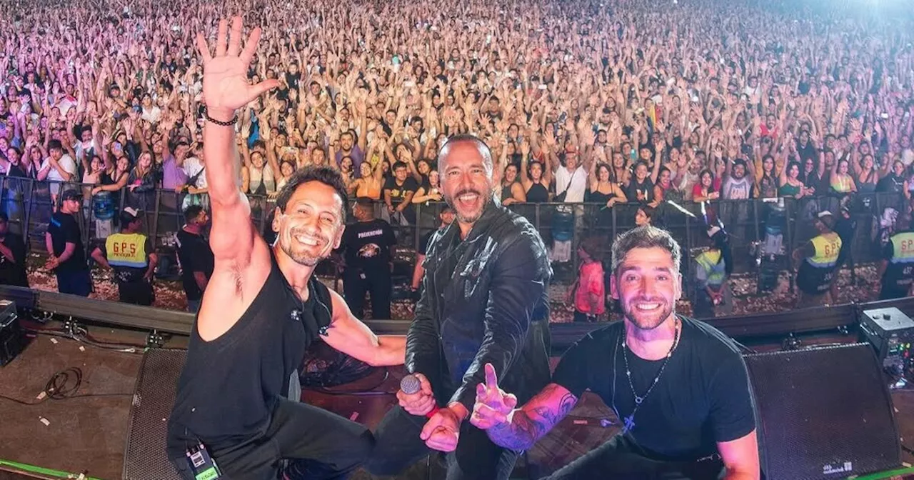 La Konga tocó en La Peña de Morfi con Pedro Capó y anunció festejo en Buenos Aires