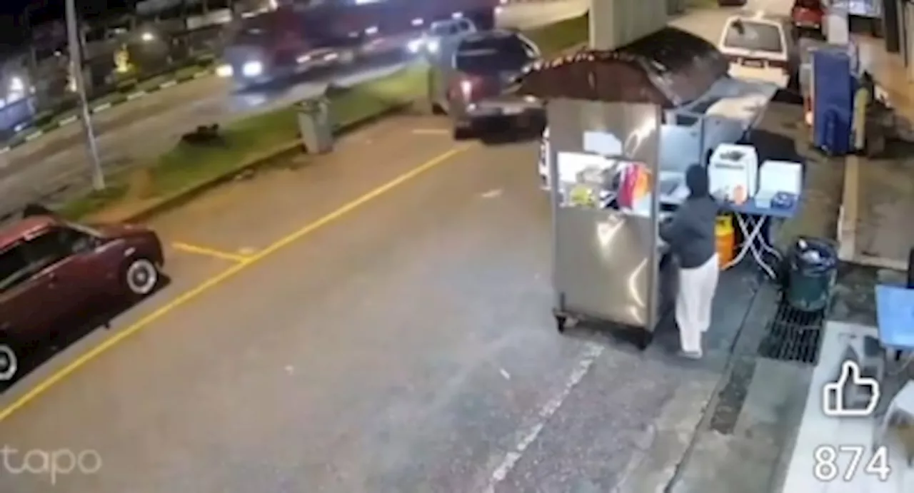Yong Peng pickup truck incident: Driver fined for losing control