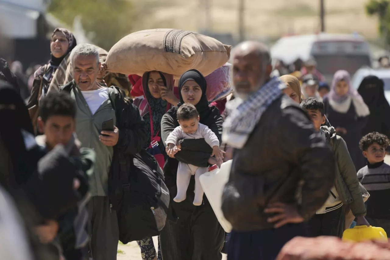 Gaza's Health Ministry says Israel has struck the largest hospital in the territory's south