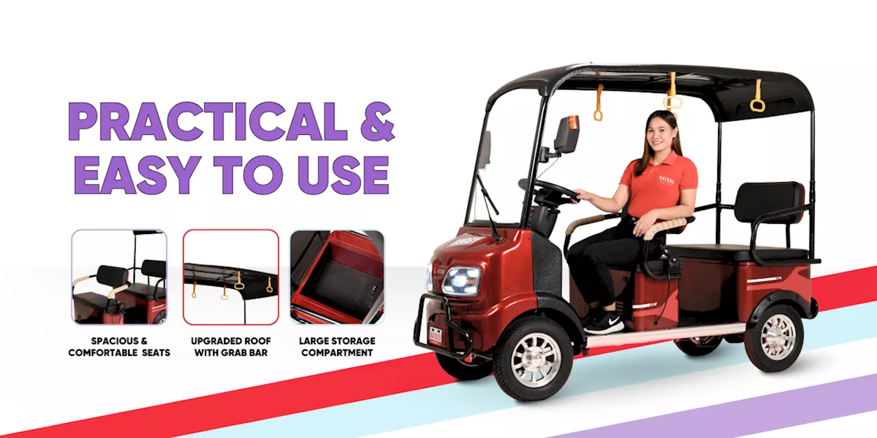 Hatasu launches first 4-wheeler ebike in 4 colors