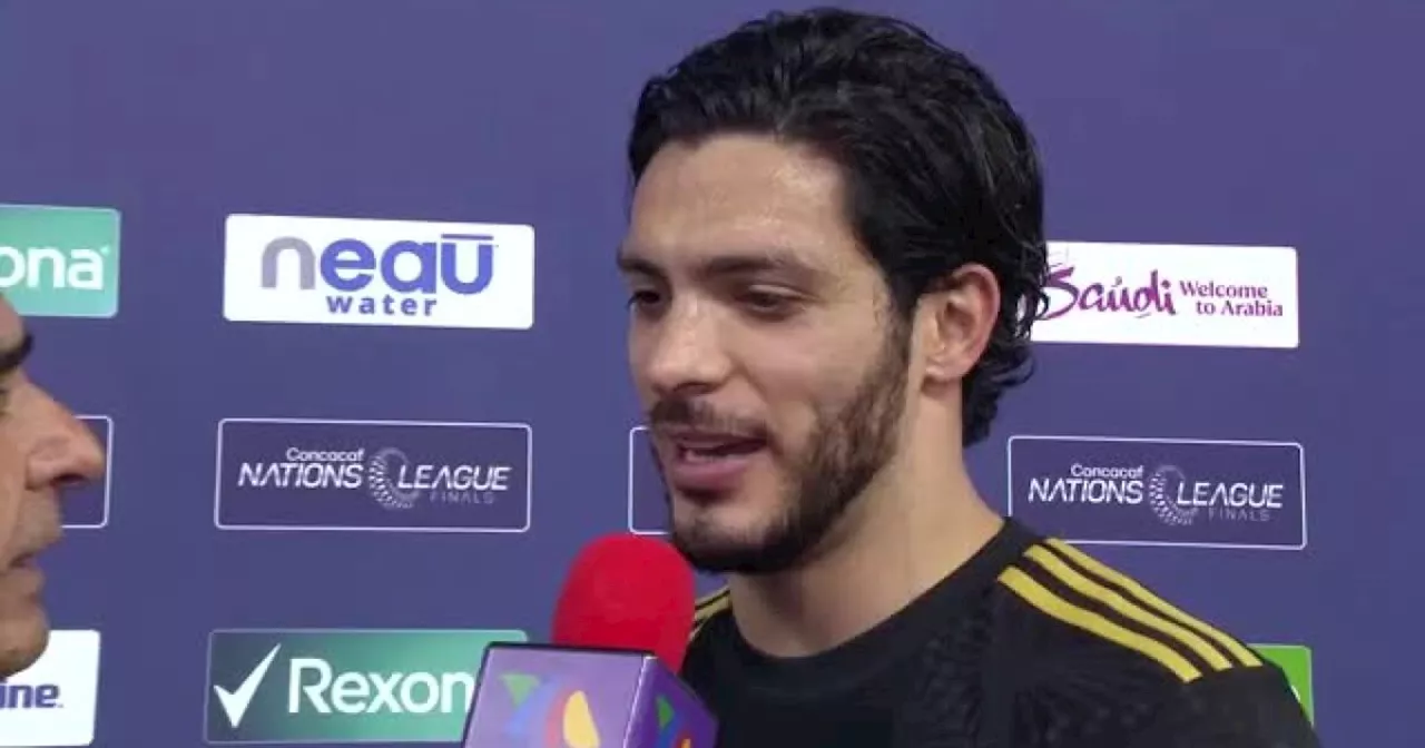 Entrevista con Raúl Jiménez Post-partido | Final del Final Four Concacaf Nations League
