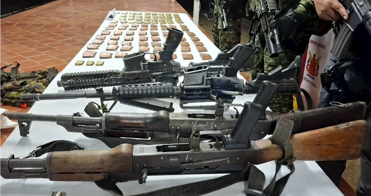 En combates fueron abatidos por el Ejército 13 integrantes del Eln y las disidencias