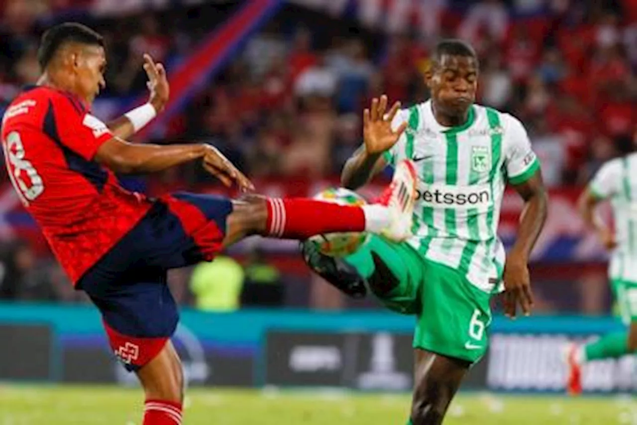 Nacional y Medellín empataron en clásico caliente: goles y polémicas
