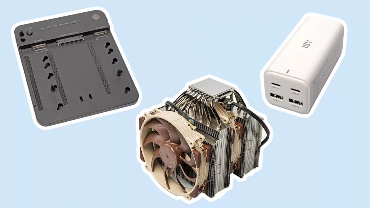 Kurztests: Adapter, Netzteil und Kühler