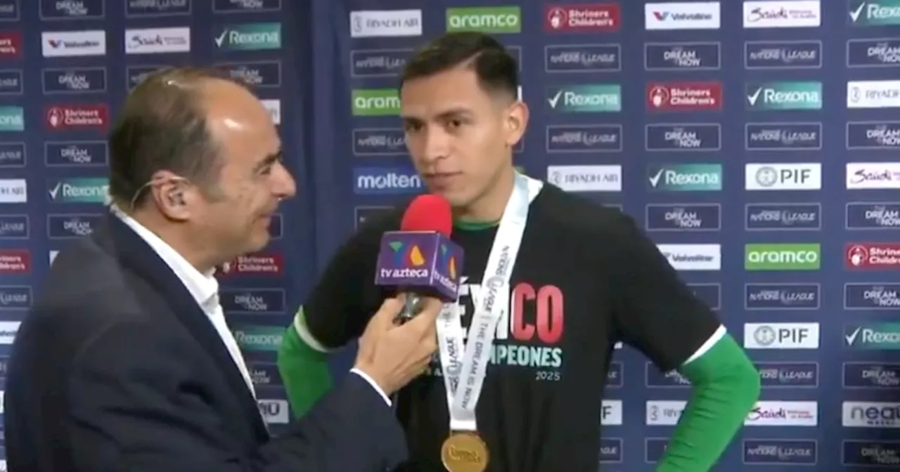 David Medrano alburea a Malagón en vivo y el portero del América reacciona de manera inesperada (VIDEO)