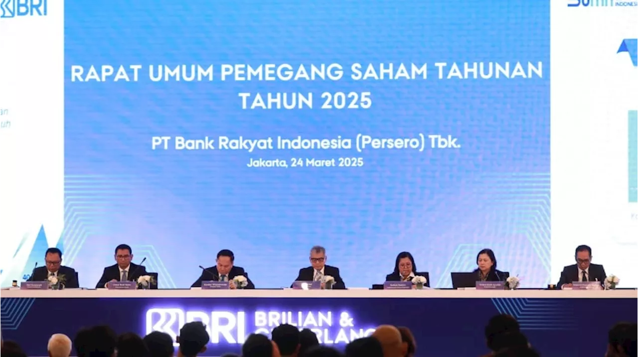 RUPST BRI 2025: Laba Bersih Rp60,15 Triliun dan Pembagian Dividen Rp51,73 Triliun
