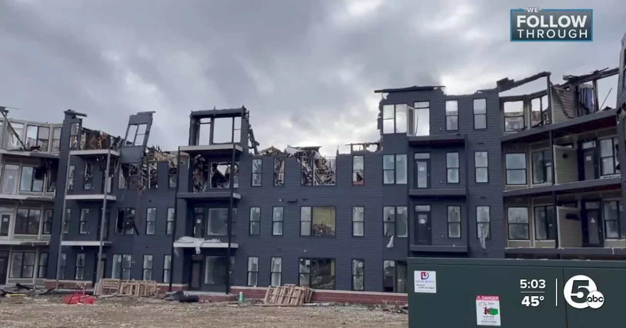 Demolition work to begin at fire-damaged Marquee at Cedar Lee development in Cleveland Heights