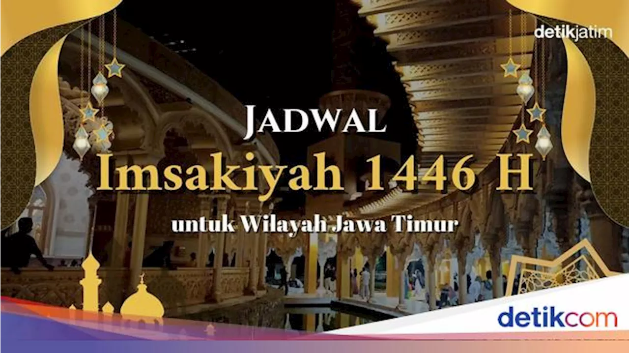 Jadwal Imsak Jawa Timur Rabu 26 Maret 2025