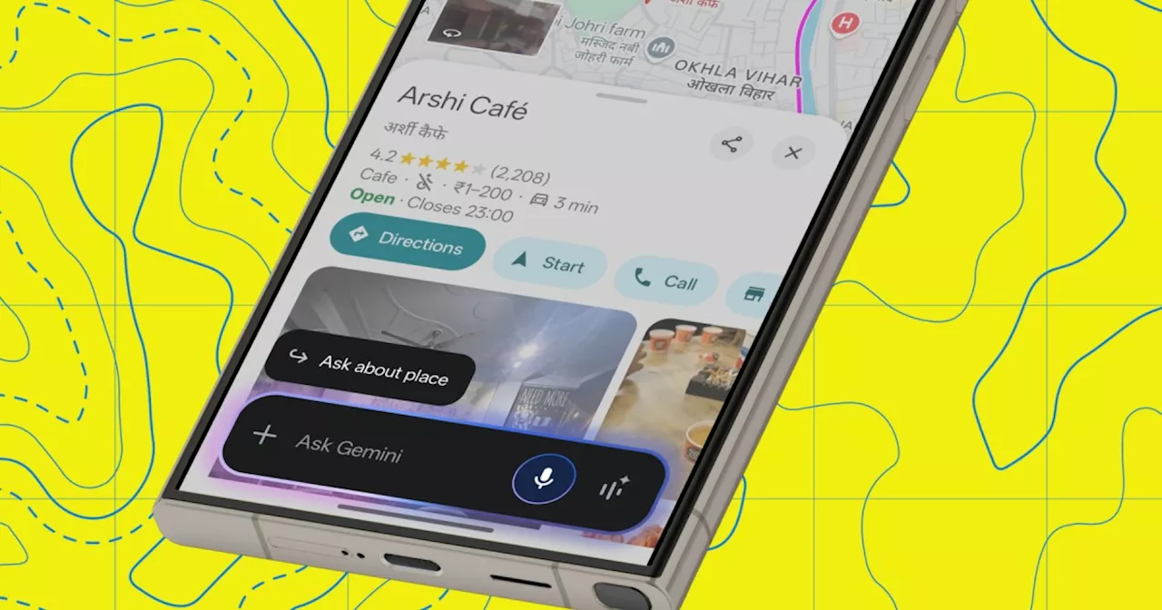 Thanks to Gemini, you can now talk with Google Maps