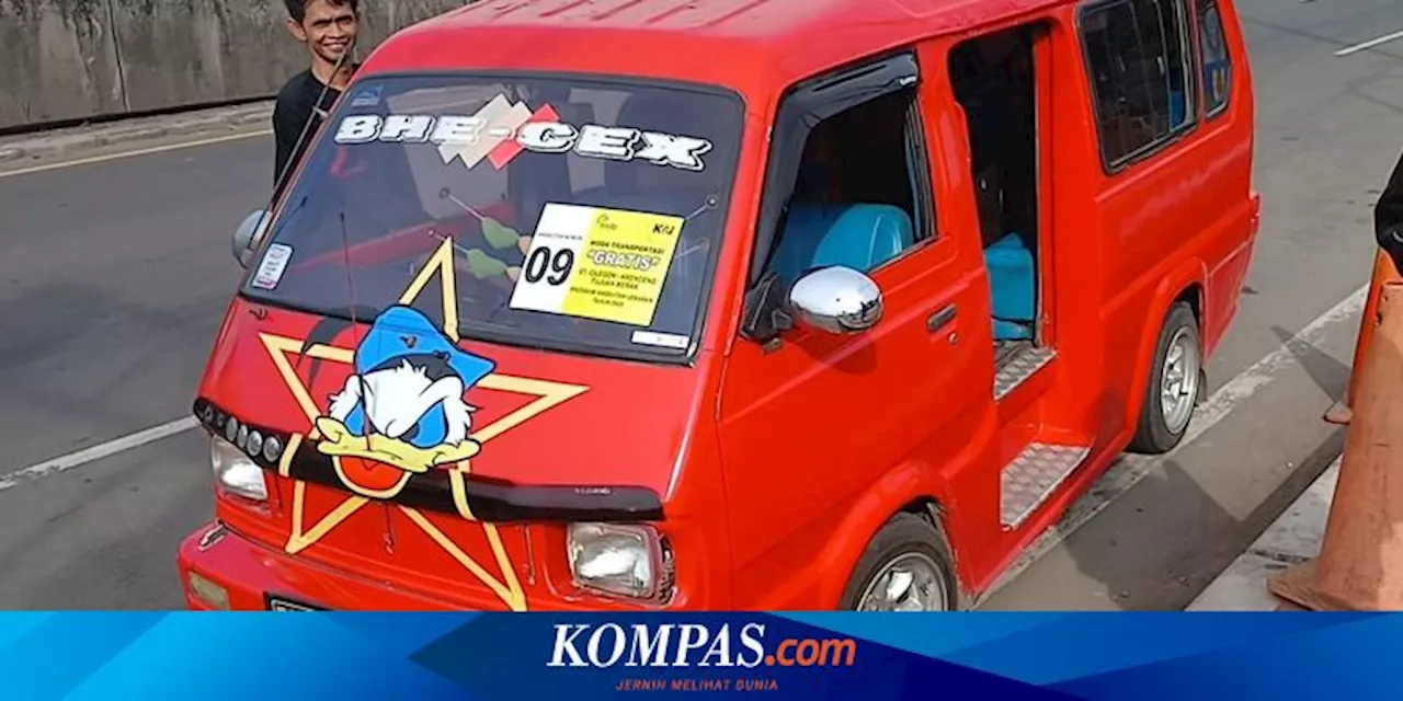 Menjajal Angkot Shuttle Gratis dari Stasiun Cilegon ke Pelabuhan Merak