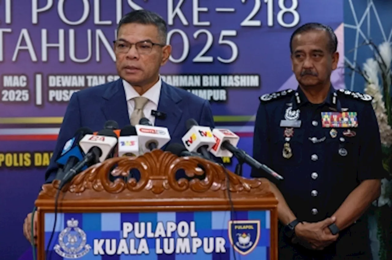 Saifuddin: No lax security at borders during Aidilfitri, 134 illegal Sg Golok jetties shut down