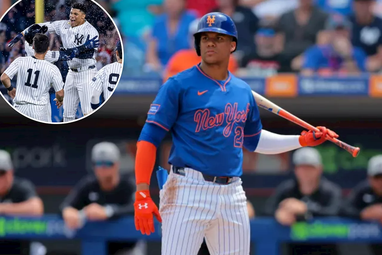 Juan Soto all smiles during first Yankees reunion — but 'expecting the worst' from fans next time