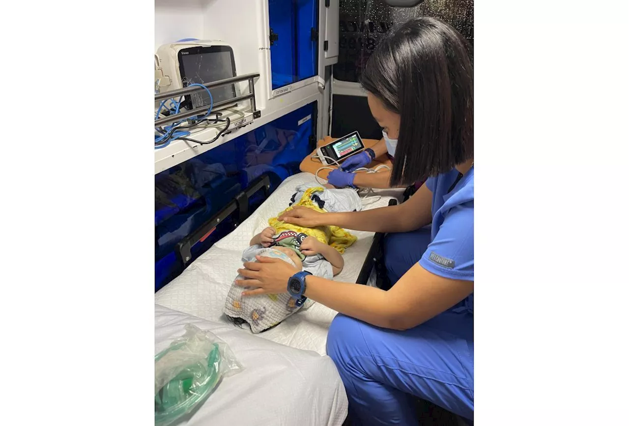 Grateful mum looking for doctor who came to aid of baby having seizure