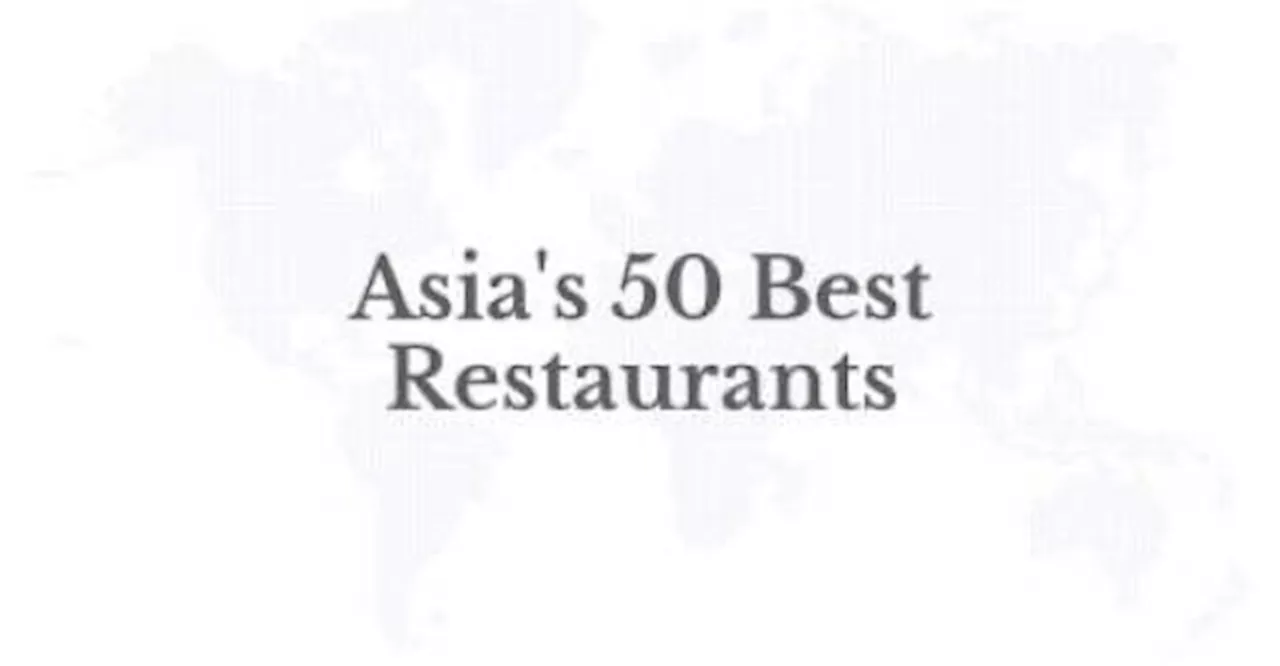 Gaggan In Bangkok Is Named No.1 In The List Of Asia’s
