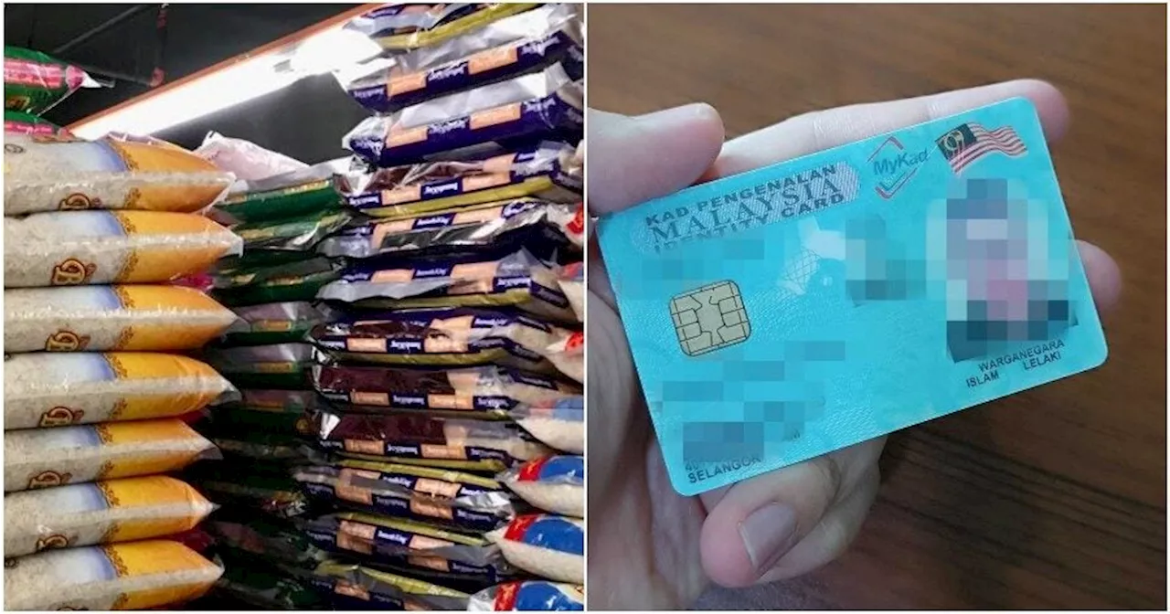 Some KL Stores Now Require M'sians to Show IC for Subsidised Local Rice, Limit Purchases Per Family