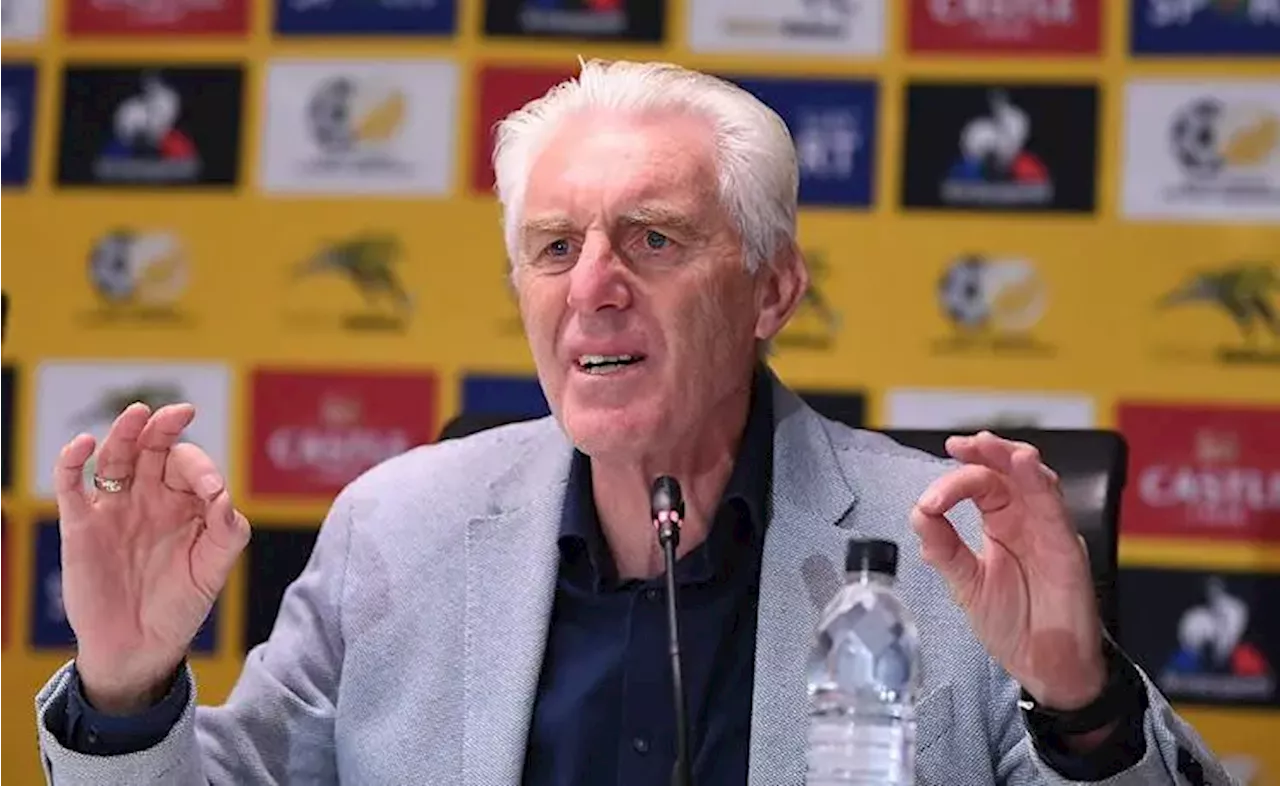 Broos rates South Africa’s chances of qualifying for World Cup