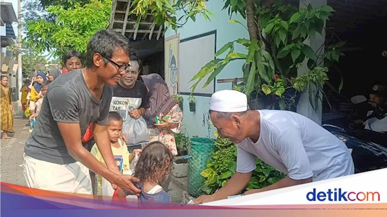 Tradisi Bi Bi Bi, Lebarannya Anak-anak yang Kuat Puasa di Probolinggo