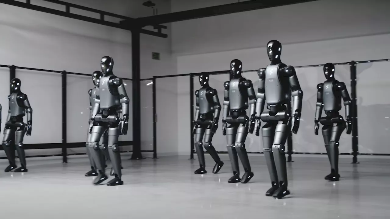 Video: Brainy US humanoid robots walk like humans with smooth heel strikes