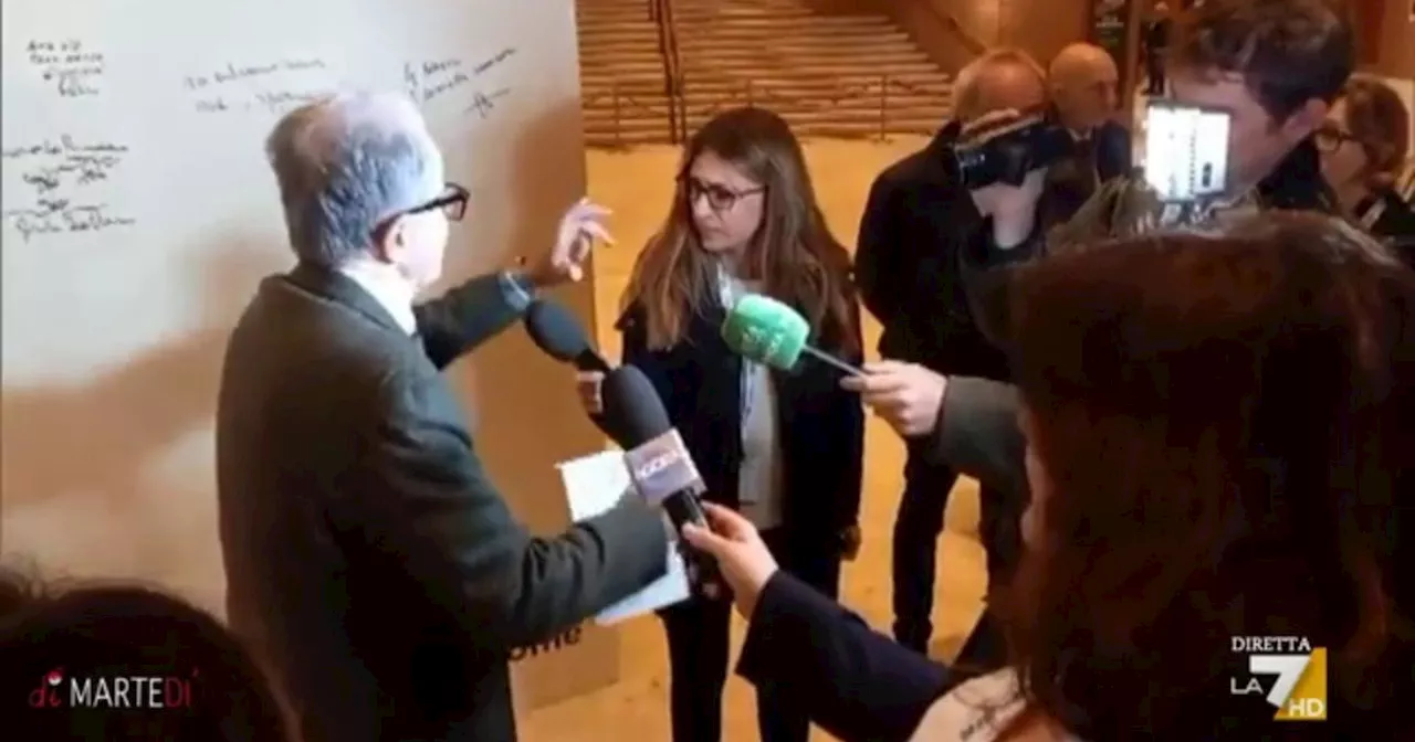 DiMartedì, Massimo Giannini deraglia su Prodi: 'Nessuna violenza'
