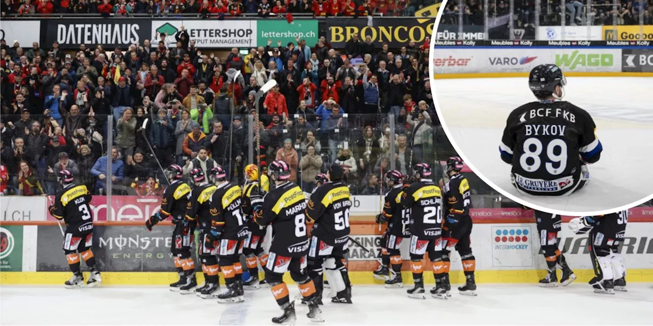 SC Bern: Gottéron-Fan (6) musste in Bern Bykow-Liebli ausziehen!