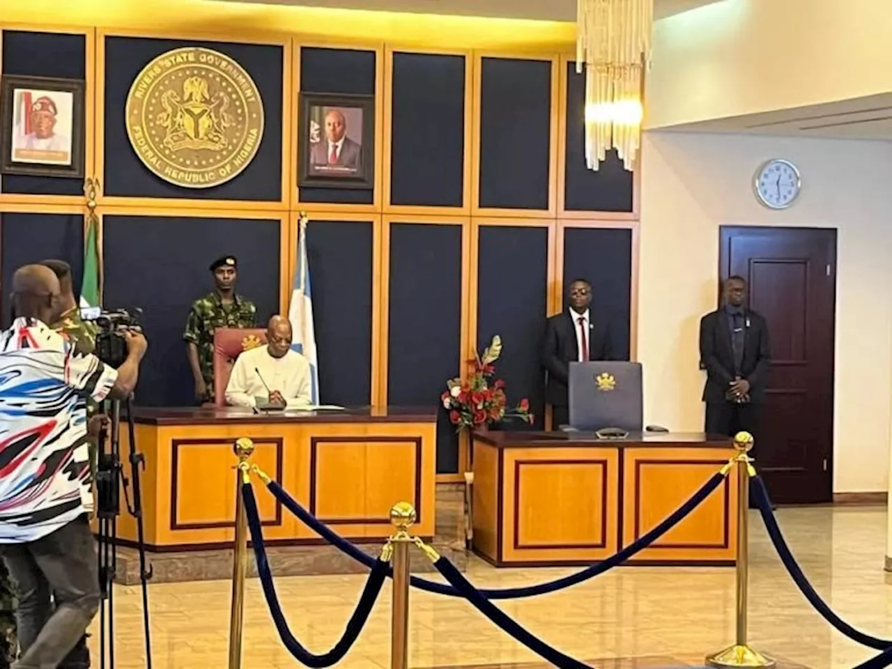 Rivers State Administrator Ibas Issues Orders to Local Government Heads [PHOTO]