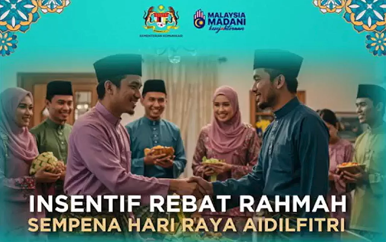 Insentif Rebat Rahmah to provide 5GB of free data this coming Raya