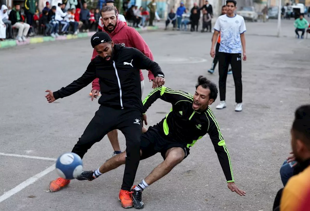 'Sock ball', once a poor man's game in Egypt, now a football celebration