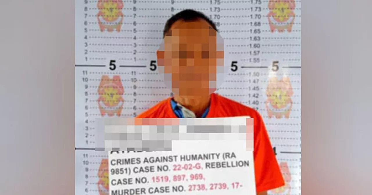 NPA commander with 28 arrest warrants surrenders in Cebu City