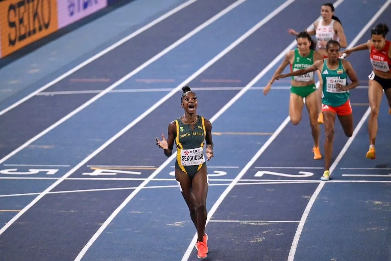 Sekgodiso, Simbine medals show SA athletes can return to world glory