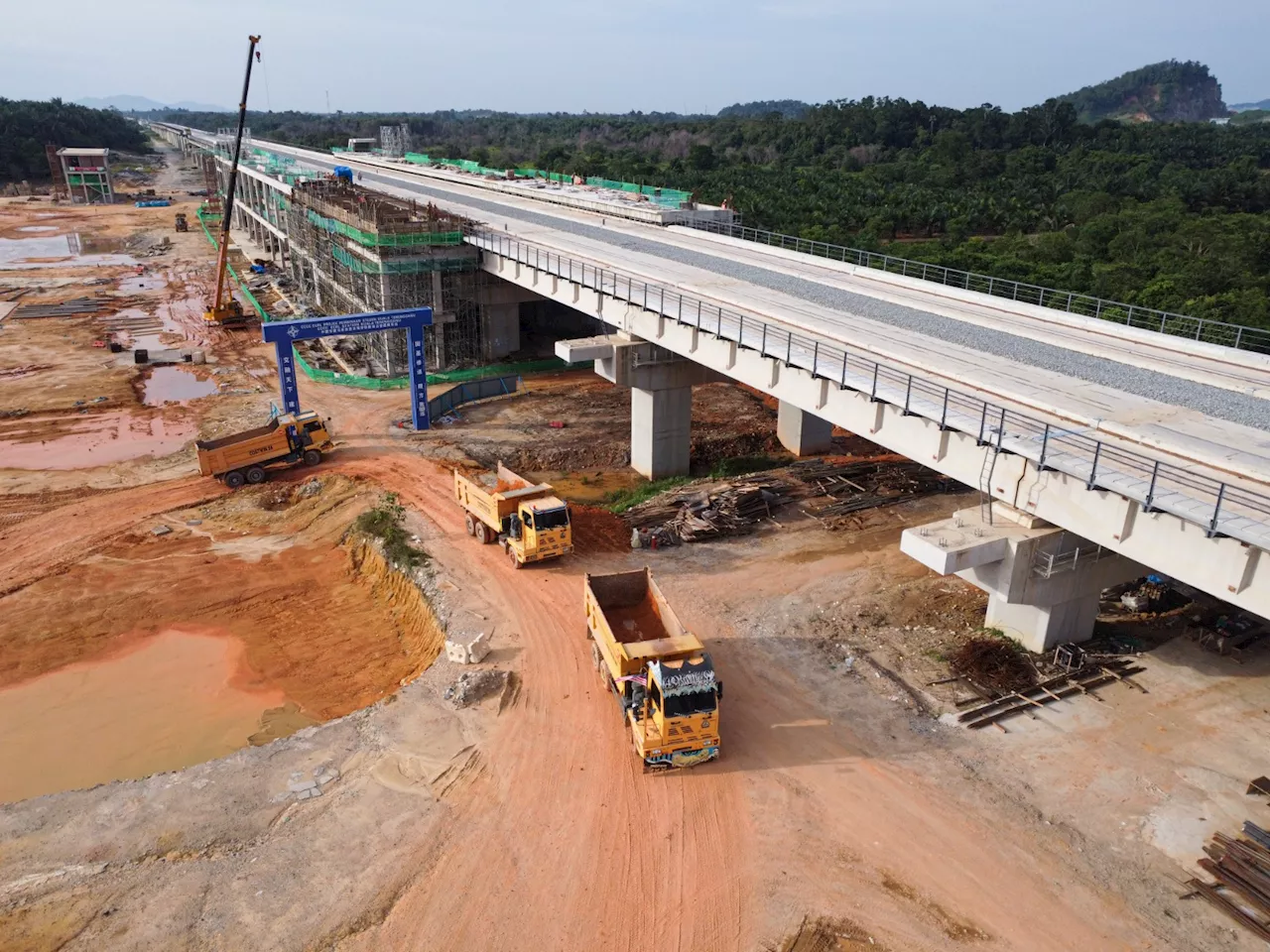 Projek ECRL capai kemajuan 79.95 peratus setakat Februari