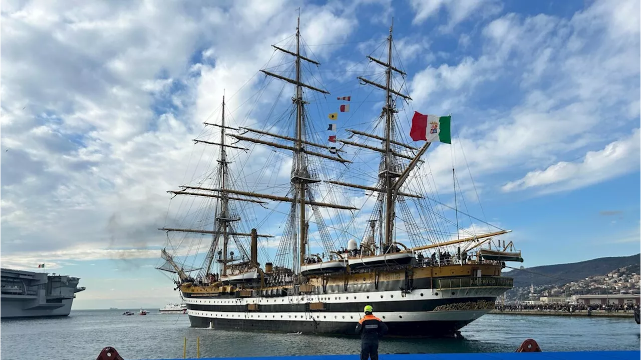 A Venezia in arrivo il Vespucci, in città dal 28 a 31 marzo