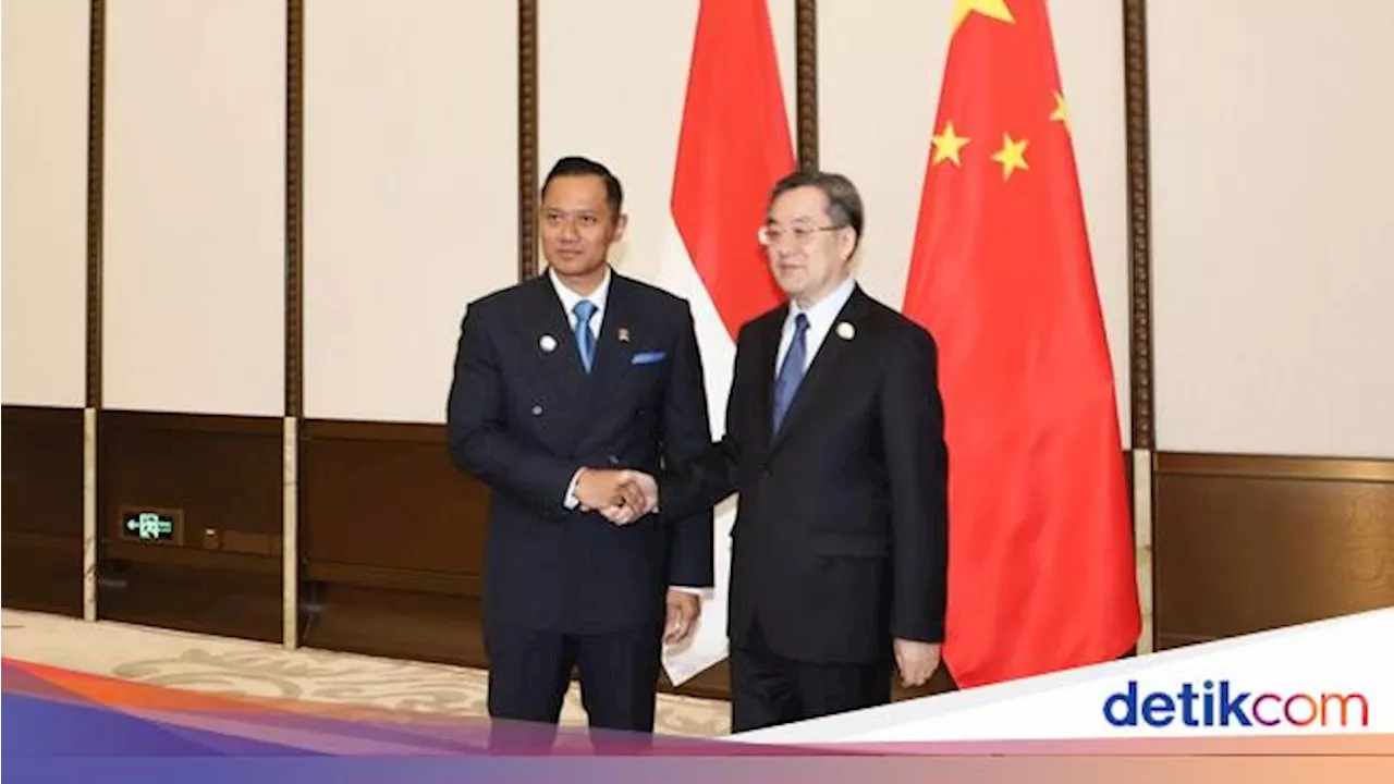 AHY Ajak China Kolaborasi Bangun Infrastruktur di Indonesia