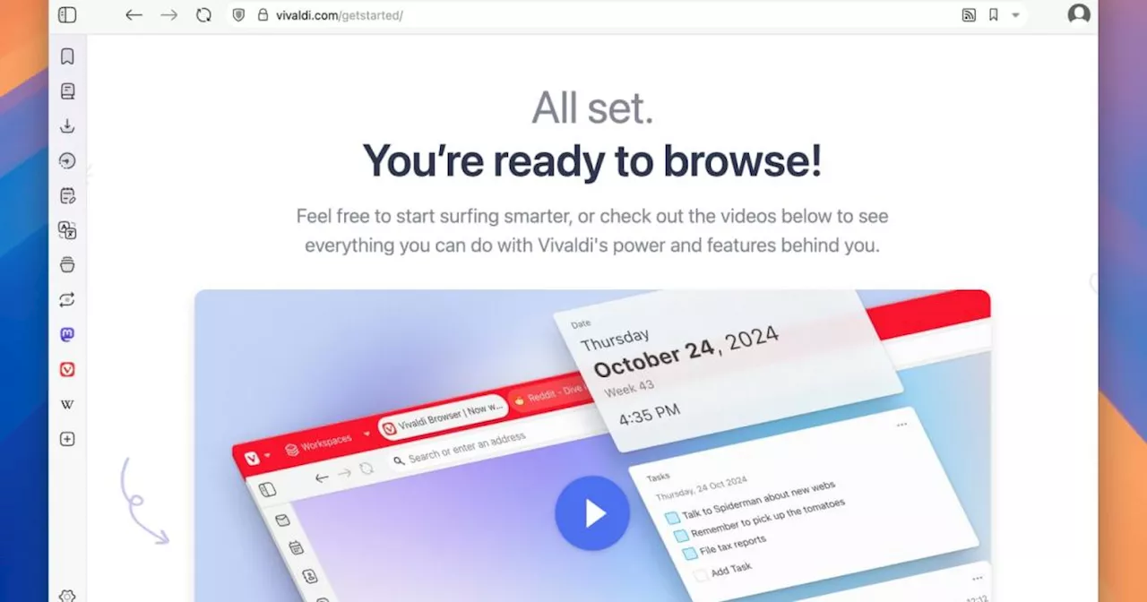 Vivaldi boosts privacy by adding a VPN right in your browser