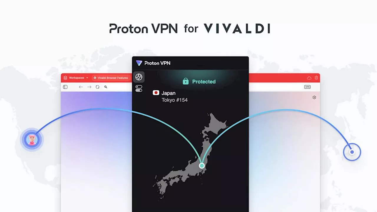 The customizable Vivaldi browser adds built-in ProtonVPN
