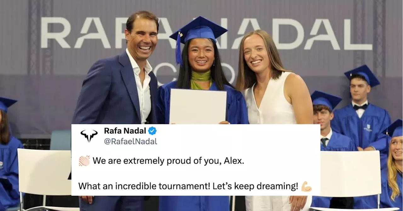 Nadal proud of Alex Eala's dream run in Miami Open: 'Let's keep dreaming!'