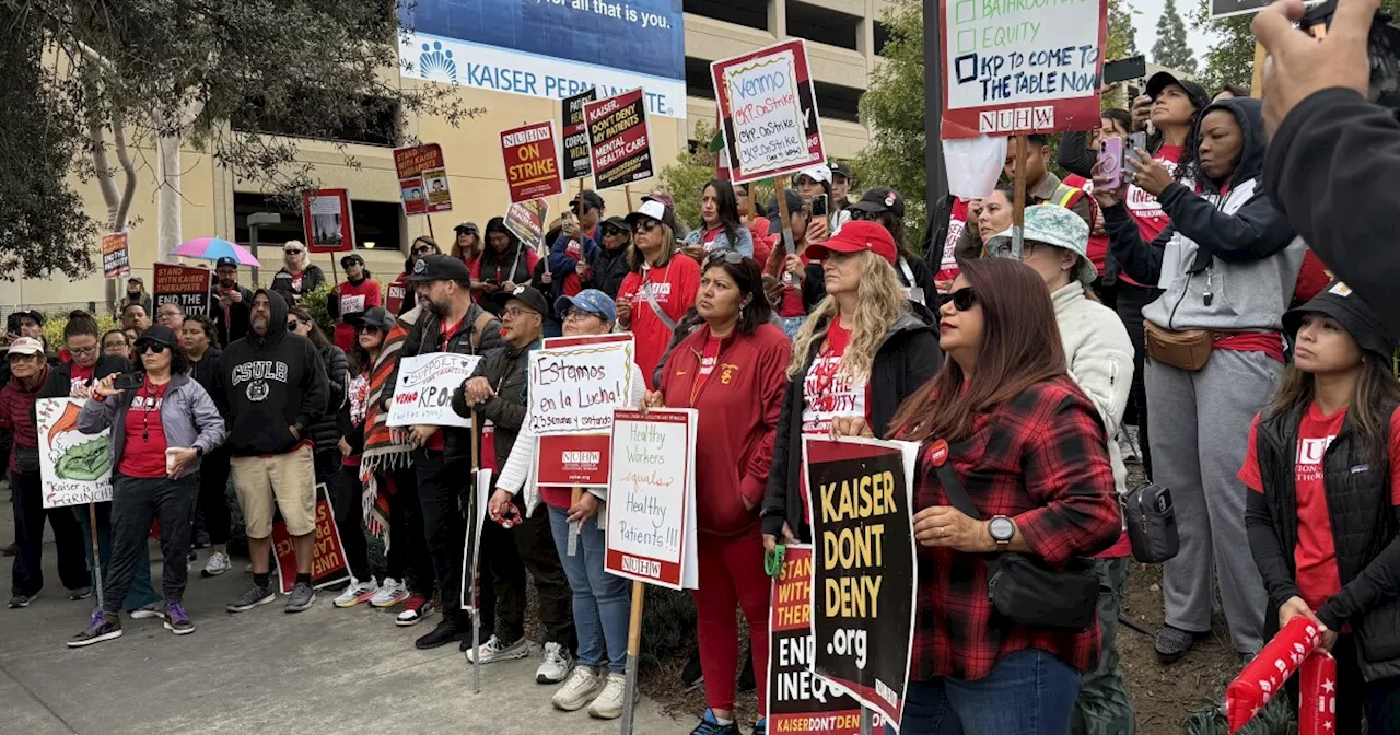 As the Kaiser strike drags on, state regulators say the company hasn’t corrected 'deficiencies' in mental health care