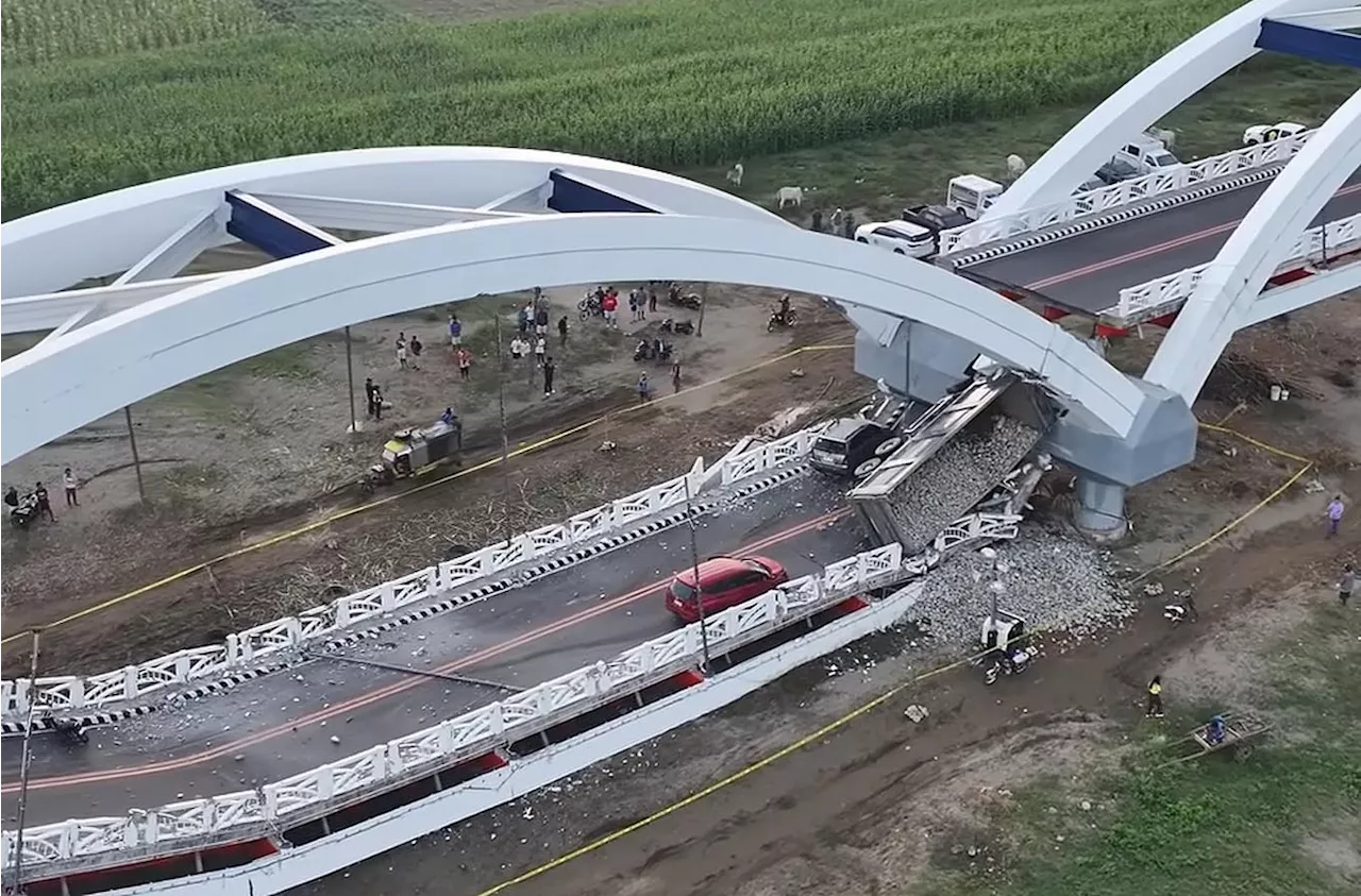 Segments of collapsed bridge defective — Cayetano