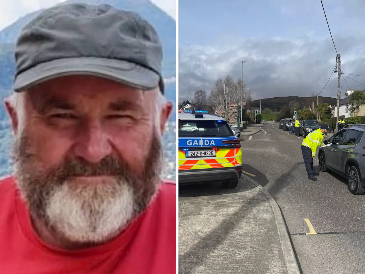 Gardaí speak to motorists as the search for Michael Gaine continues