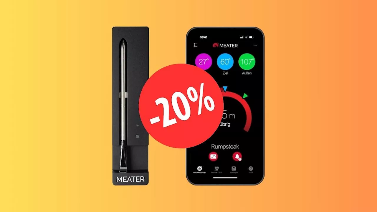 Must-have für Grillfans: Meater SE Fleischthermometer im Amazon-Angebot