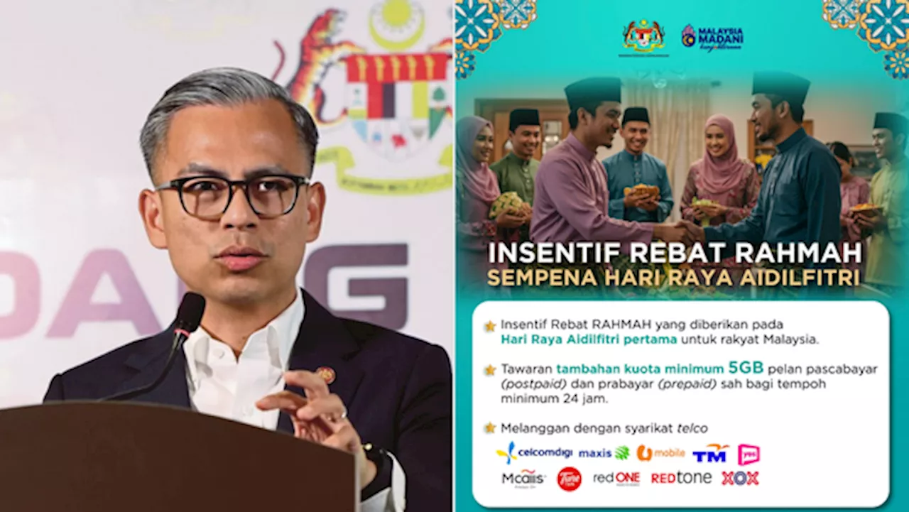Government Announces Free 5GB Data For All Malaysians On The First Day Of Hari Raya